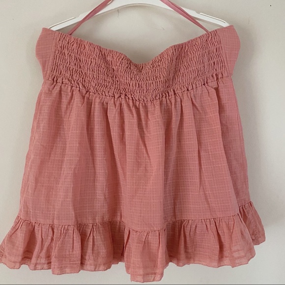 GAP Pink Babydoll Front-tie Tank Top (NWT) - Picture 5 of 9